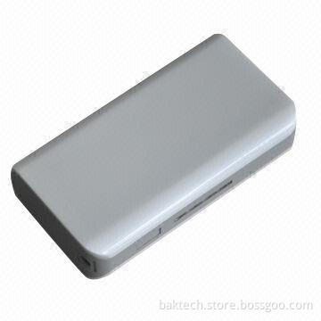 Power Bank, 4,000mAh, 5V DC/1A Input, 5V/1A Output, Dimensions 102 x 45 x 22mm